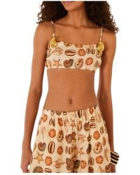 FARM Rio - Patterned Short Tank Top - Lyst