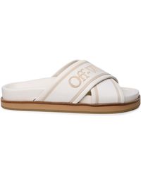 Off-White c/o Virgil Abloh - Ciabatta Criss Cross Slip-On Sandals - Lyst