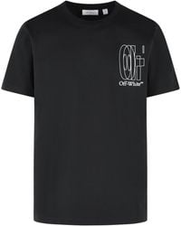 Off-White c/o Virgil Abloh - Big Double Arrow Crewneck T-Shirt - Lyst