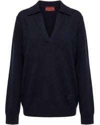 Gucci - Polo-Neck Logo Top - Lyst