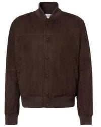 Gabriela Hearst - Suede Bomber Jacket - Lyst