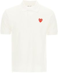 Comme des Garçons - Lapel Short-Sleeved Polo Shirt - Lyst