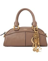Chloé - Chloé Small Bowling Top Handle Bag - Lyst