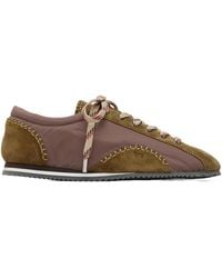 Wales Bonner - Taupe & Khaki Paris Sneakers - Lyst