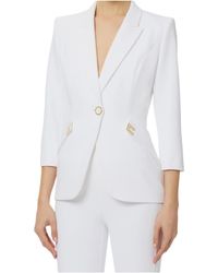 Elisabetta Franchi - Single-Breasted Jacket - Lyst