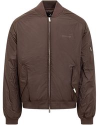 Represent - Bomber Jacket With Embroidered Logo - Lyst