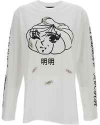 Simone Rocha - Crew Neck Long-Sleeved T-Shirt - Lyst