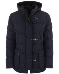 Fay - 3 Ganci Piuma Hooded Jacket - Lyst