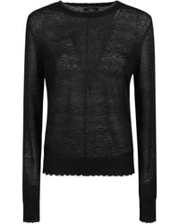 Pinko - Lightweight Wool And Cashmere Sweater - Lyst