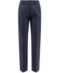 Aspesi - Pleated Zipper Casual Pants - Lyst