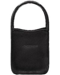 Longchamp - Le Foulonné Leather Mini Bag - Lyst