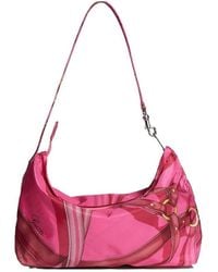 Gucci - Small Printed Pouch With Strap - Lyst