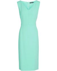 Dolce & Gabbana - Slim-Fit V-Neck Dress - Lyst