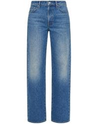 Mother - The Dodger Flood Wide-Leg Jeans - Lyst