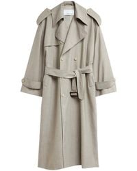 Frankie Shop - Long-Sleeved Trench Coat - Lyst