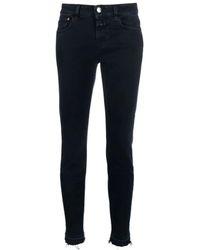 Closed - Baker Mid-Rise Skinny Jeans - Lyst