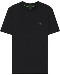 BOSS - Simple Shortsleeve Tshirt - Lyst