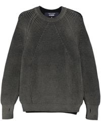 Comme des Garçons - Comme Des Garçons Homme Textured Crewneck Knitted Sweater - Lyst