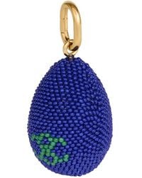 Celine - Charms Beads Egg Pendant - Lyst