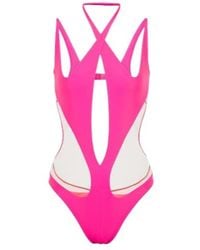 Mugler - Cutout Bodysuit - Lyst