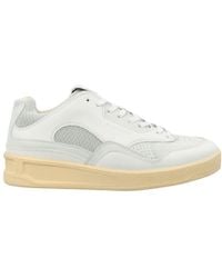 Jil Sander - Panelled Low-Top Sneakers - Lyst
