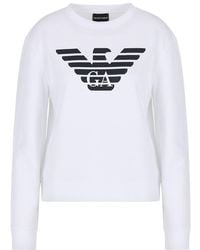 Emporio Armani - Logo Sweatshirt - Lyst