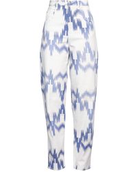 Isabel Marant - Slim-Fit Two-Tone Stretch Jeans - Lyst