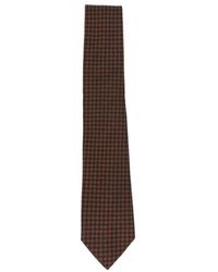Tagliatore - Houndstooth Pattern Tie - Lyst
