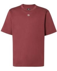 Fendi - Cotton T-Shirt - Lyst