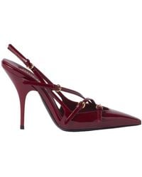 Miu Miu - Pointed Toe Slingback Pumps - Lyst