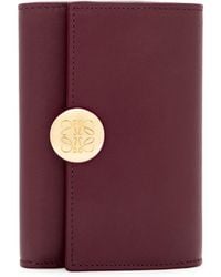 Loewe - Logo Detailed Foldover Top Wallet - Lyst