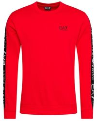 EA7 - Logo Long-Sleeved Sweater - Lyst