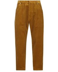 Prada - Triangle-Logo Tapered-Leg Jeans - Lyst