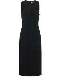 Michael Kors - Crepe Mid-Length Dress - Lyst