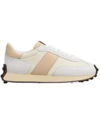 Tod's - Round-Toe Lace-Up Sneakers - Lyst