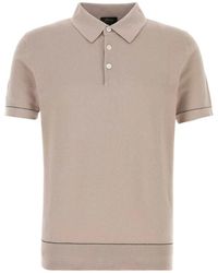 Brioni - Sea Island Short-Sleeve Polo Shirt - Lyst