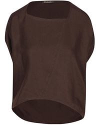 Loro Piana - Square Neck T-Shirt - Lyst