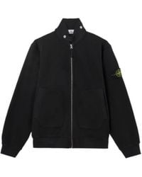 Stone Island - Logo Patch Zip-Up Track Jacket - Lyst
