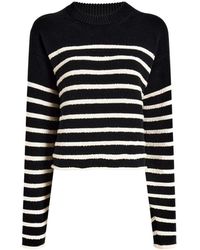 Proenza Schouler - Striped Cropped Sweater - Lyst
