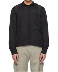 HELIOT EMIL - Sinew Collared Shirt - Lyst