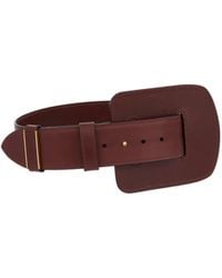 Chloé - Chloé Max Logo Embossed Belt - Lyst