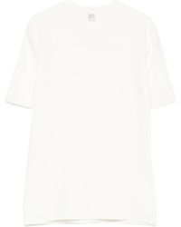 TOTEME - Totême Short Sleeved Knitted Top - Lyst