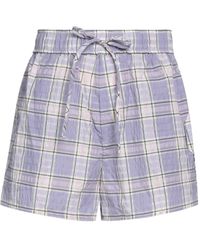 Ganni - Drawstring Shorts - Lyst
