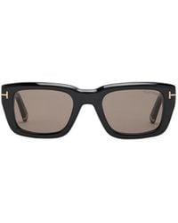 Tom Ford - Thick-Rimmed Rectangular Sunglasses - Lyst