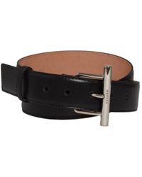 McQueen - Logo Engraved Sling Belt - Lyst