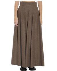Max Mara - Bellico Flared Skirt - Lyst