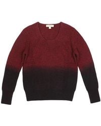 Burberry - Logo Knitted Pullover - Lyst