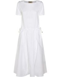 Herno - T-Shirt Midi Dress - Lyst