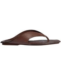 Gucci - Thong Sandal With Interlocking G - Lyst