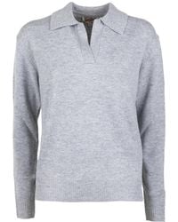 MC2 Saint Barth - Eze Polo Collar Sweater - Lyst